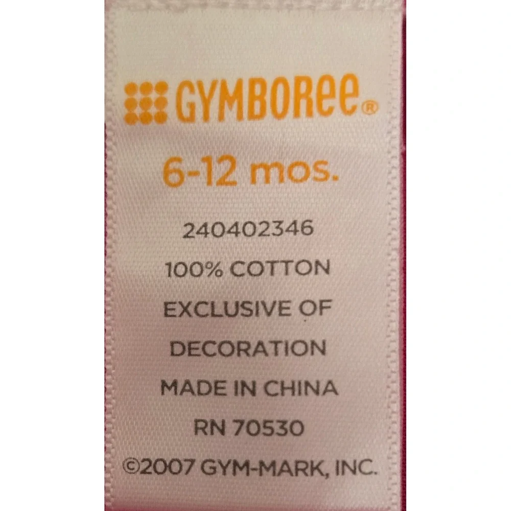 Gymboree vibrant pink